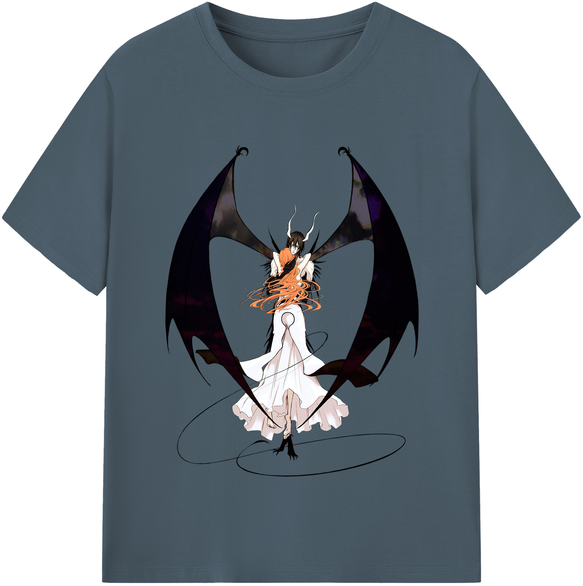 （画像用） ブリーチ ウルキオラ·シファー BLEACH Ulquiorra cifer 綿100％半袖Tシャツ（フロントプリント）